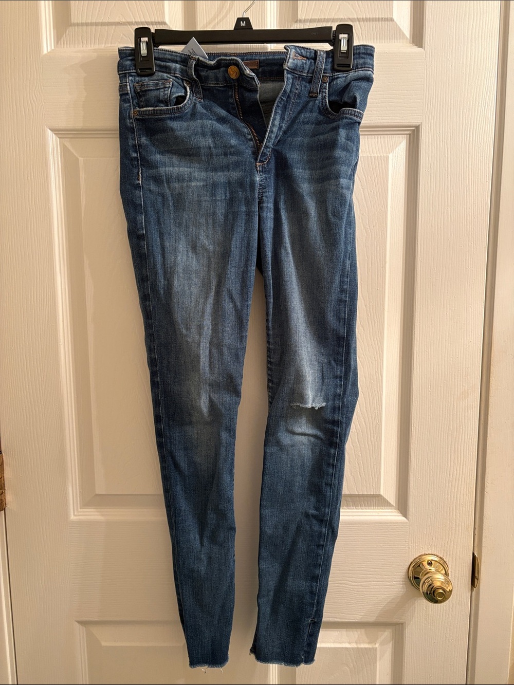 Joe B Women's Faded Blue Skinny Jeans